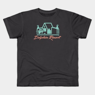 Dolphin Resort Monorail Kids T-Shirt